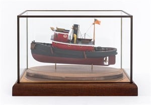 "Spartan" Boston Tow Boat Co. Ship Model