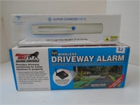 Wireless Driveway Alarm , Light