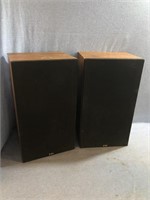 Two AXXIS LX-1000 60Watt (Each) Speakers, Wood