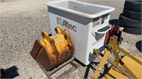 24" Backhoe Bucket & Altec Basket for Bucket Truck