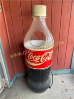 Coca Cola Large Bottle Shaped Store Display