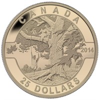 2014 $25 O Canada: Under the Maple Tree - Pure Sil
