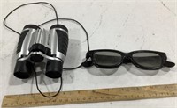 Emerson binoculars w/3D glasses