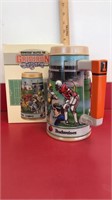 Bud Salutes The Gridiron-Beer Stein-New In
