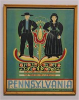 Kathryn Milhous Signed WPA Poster Pennsylvania