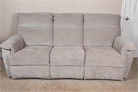 Upholstered Reclining Sofa