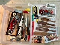 Kitchen Utensils - NEW Wood Spatulas, Knives, More