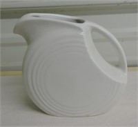 Fiesta Post 86 disc juice pitcher, white