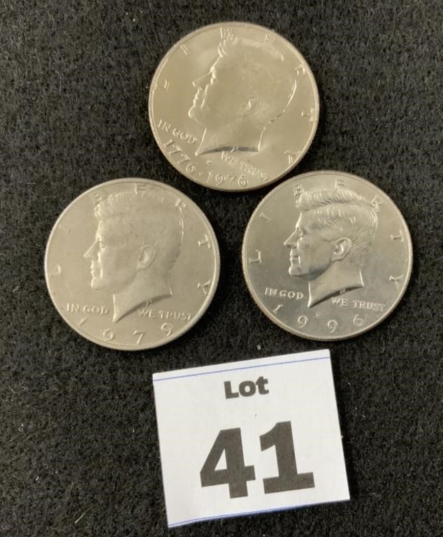 Kennedy Half Dollars - see notes