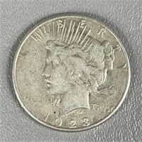 1923S Peace Silver Dollar (90% Silver)