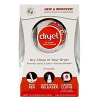 Dryel at Home Dry Cleaner Starter Kit with 6 Clean