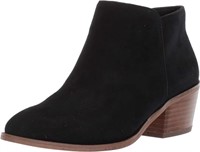 Amazon Essentials Women's Ankle Boot, Black Micros