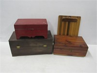 Selection of Jewelry + Dresser Boxes