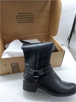 Size 8 black knee length boots