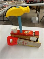 Fisher Price Hammer and saw