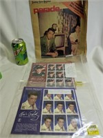 1975 Elvis Books & Unhinged Stamps