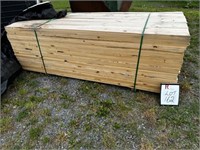 222pcs Pine 1" x 8" x 8ft