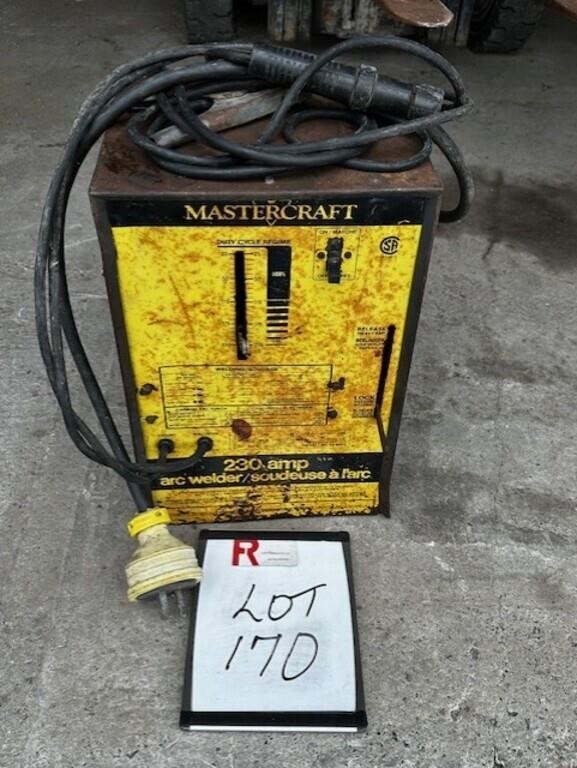 Mastercraft 230amp Arc Welder