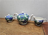 Garden Fruits GRINDLEY Made in England Teapot Set