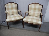 Two Bergere Chairs