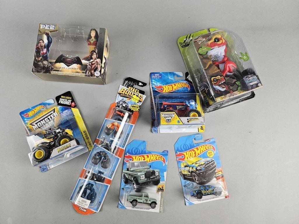 New Hot Wheels, Big Boots & More Toy Lot