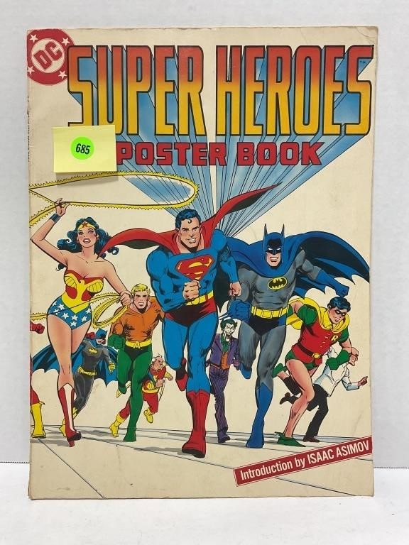 DC superheroes poster book