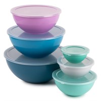 W8497  Thyme & Table Mixing Bowls 12-Piece Set