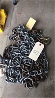 26’ chain with hooks