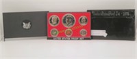 1975 US proof set. coins with proof dollar coin