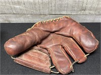 Vintage Leather Right Handed Baseball Glove