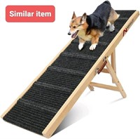 New Dog Ramp for Bed, 100 cm Long Wooden Foldable