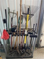 Tool Rack w/ Tools