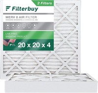Filterbuy 20x20x4 Air Filter MERV 8 Dust Defense