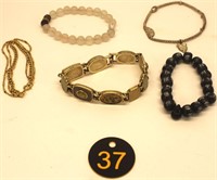 5 bracelets