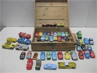 Wood Box W/Assorted Disney's Cars Toys