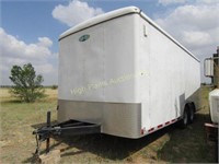 2018 Carry-On 8'x20'x7.5' H Enclosed Trailer,