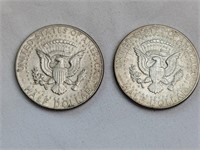 1964 KENNEDY 1/2 DOLLARS