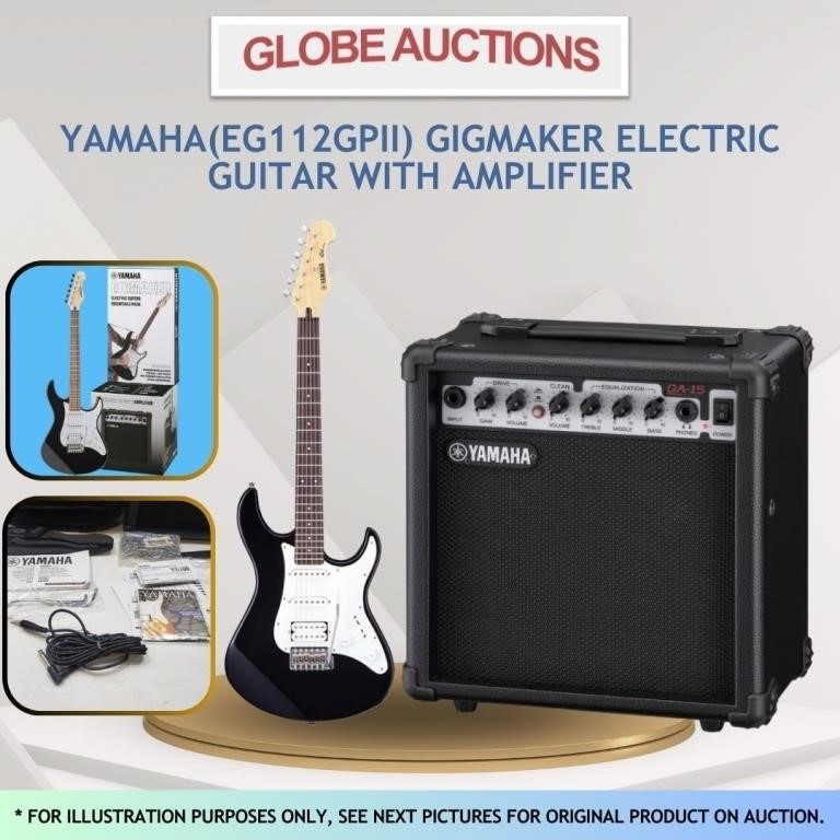 YAMAHA GIGMAKER ELECTRIC GUITAR+AMPLIFIER(MSP:$349