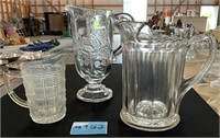 Assorted Styles Glass Pitchers