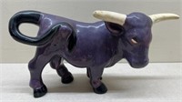 Brayton Laguna Pottery purple bull