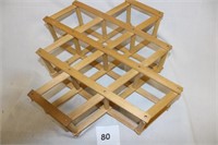 WOODEN WINE RACK