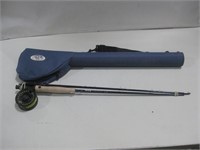 Two Fishing Reels W/Rods & Case