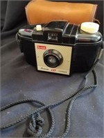 Vintage Kodak Brownie 127 camera with carry case