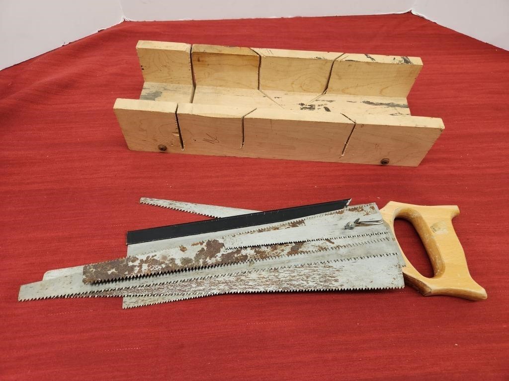 Mitre Box and Mitre Saws