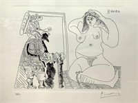 Pablo Picasso ”347 Series” Framed Print
