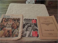 carmel centennial & local basketball papers