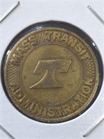 Mass transit administration token