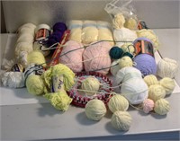 Yarn & Knitting Items Lot