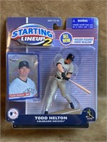 2000 Hasbro Todd Helton Figure with Card