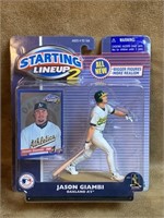 2000 Hasbro Jason Giambi Figure with Card